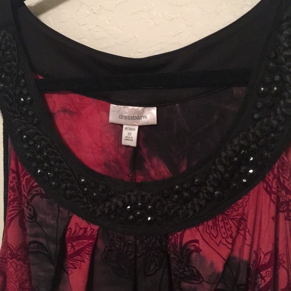 Velvet burnout top - Picture 2 of 5